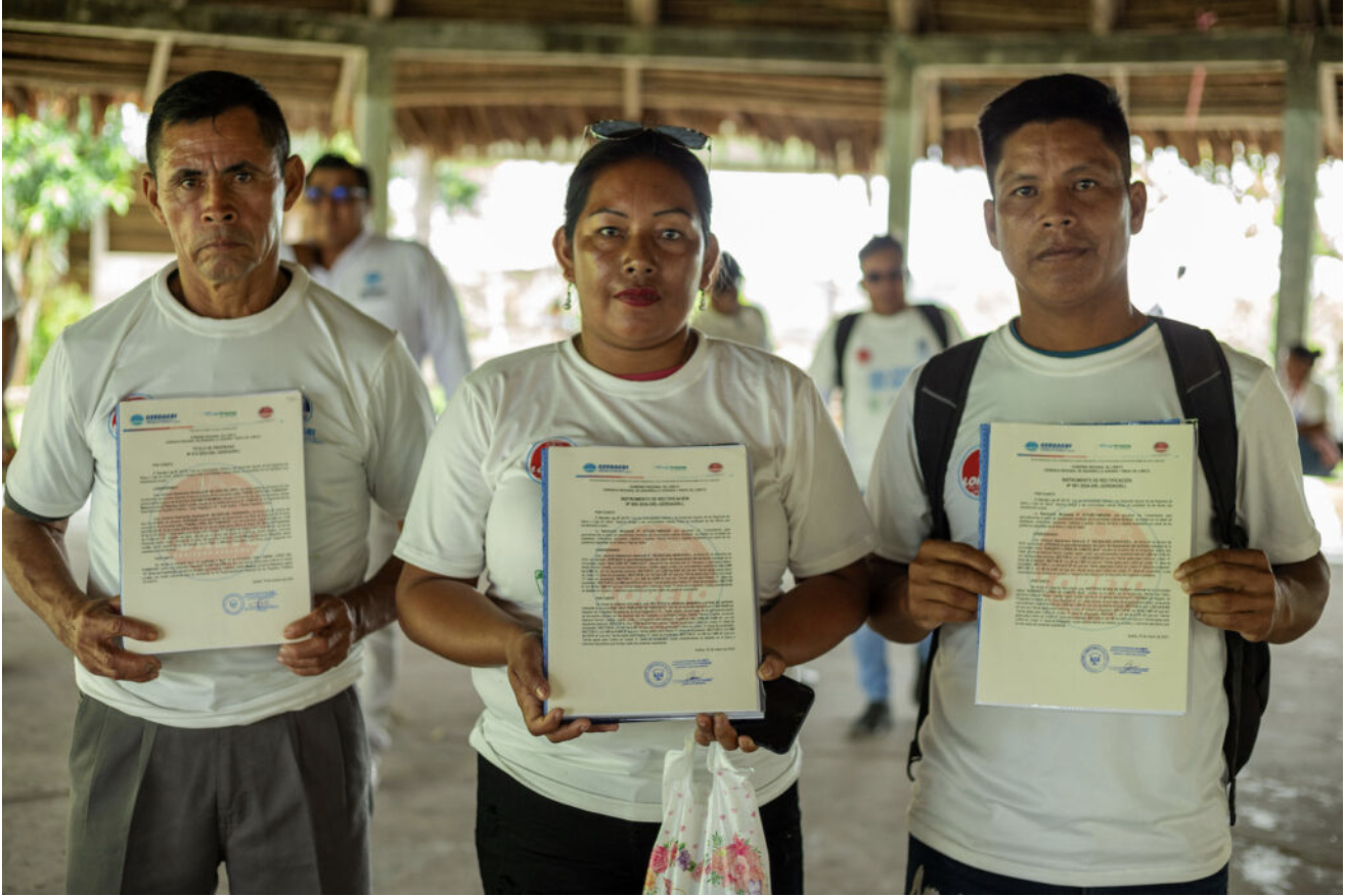 Indigenous Land Titles in Perú